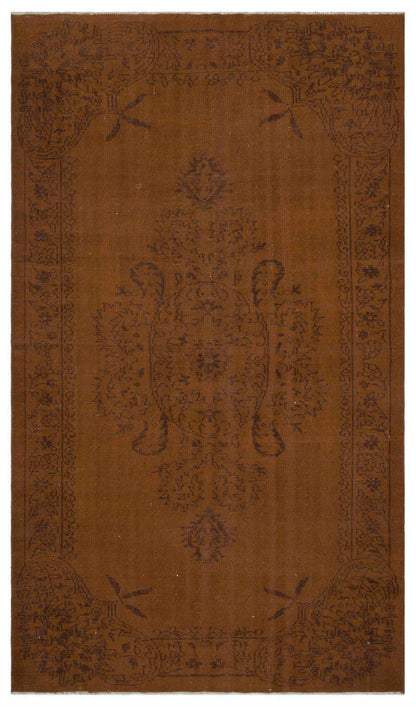 Vintage Turkish Wool Rug (5.6x9.3 ft): Handmade Anatolian Area Rug