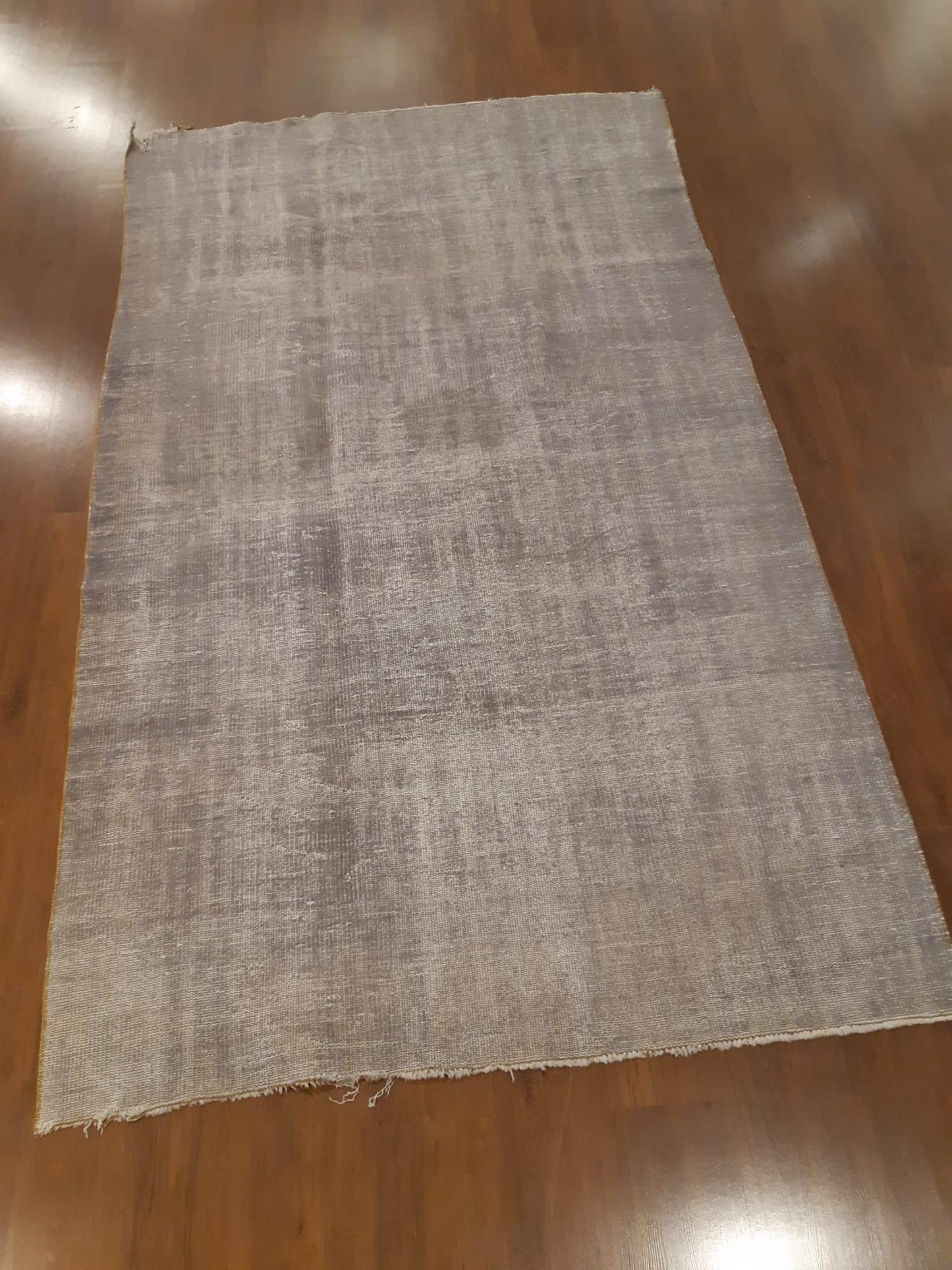 Vintage Turkish Wool Rug (5'3''x8'9''): Bohemian Anatolian Design