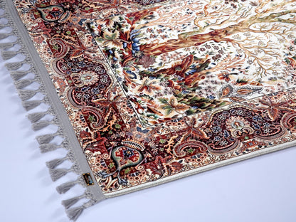Turkish Prayer Rug, Ottoman Design Seccade, Muslim Prayer Mat