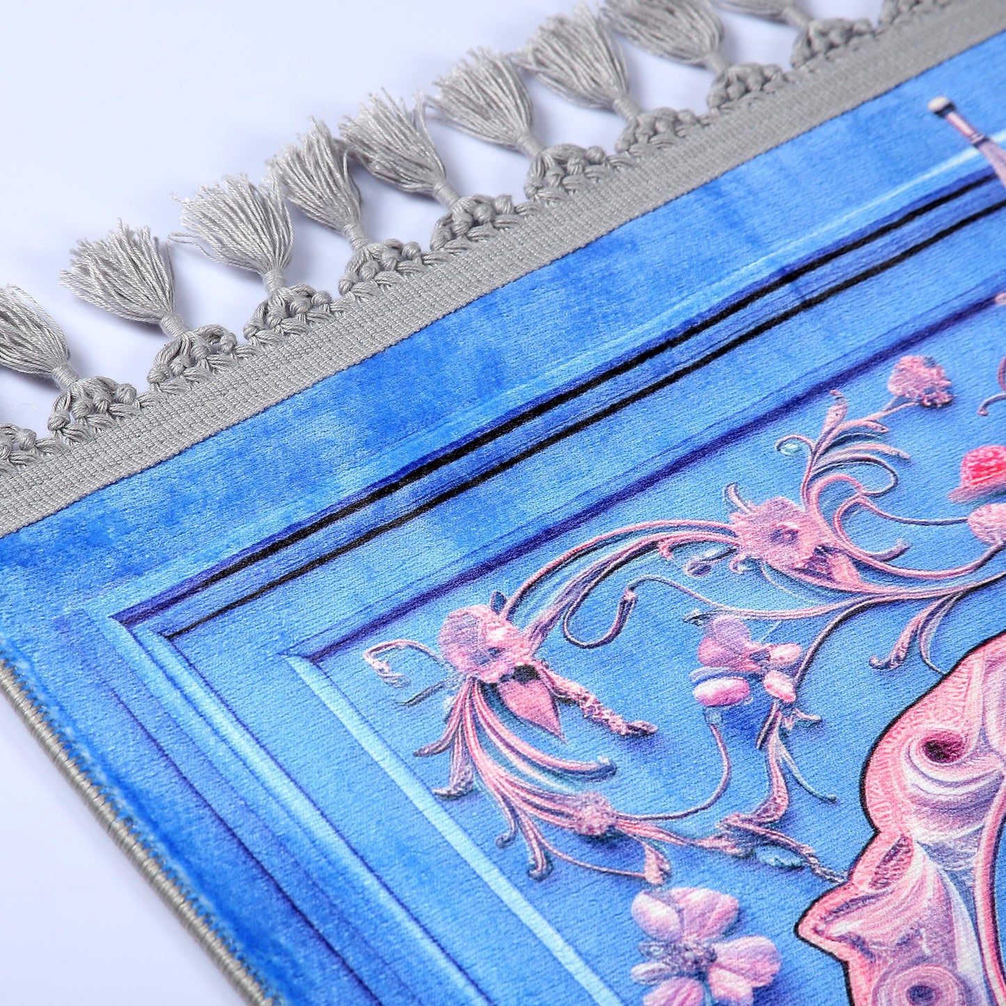 Turkish Prayer Rug, Ottoman Design Seccade, Muslim Prayer Mat