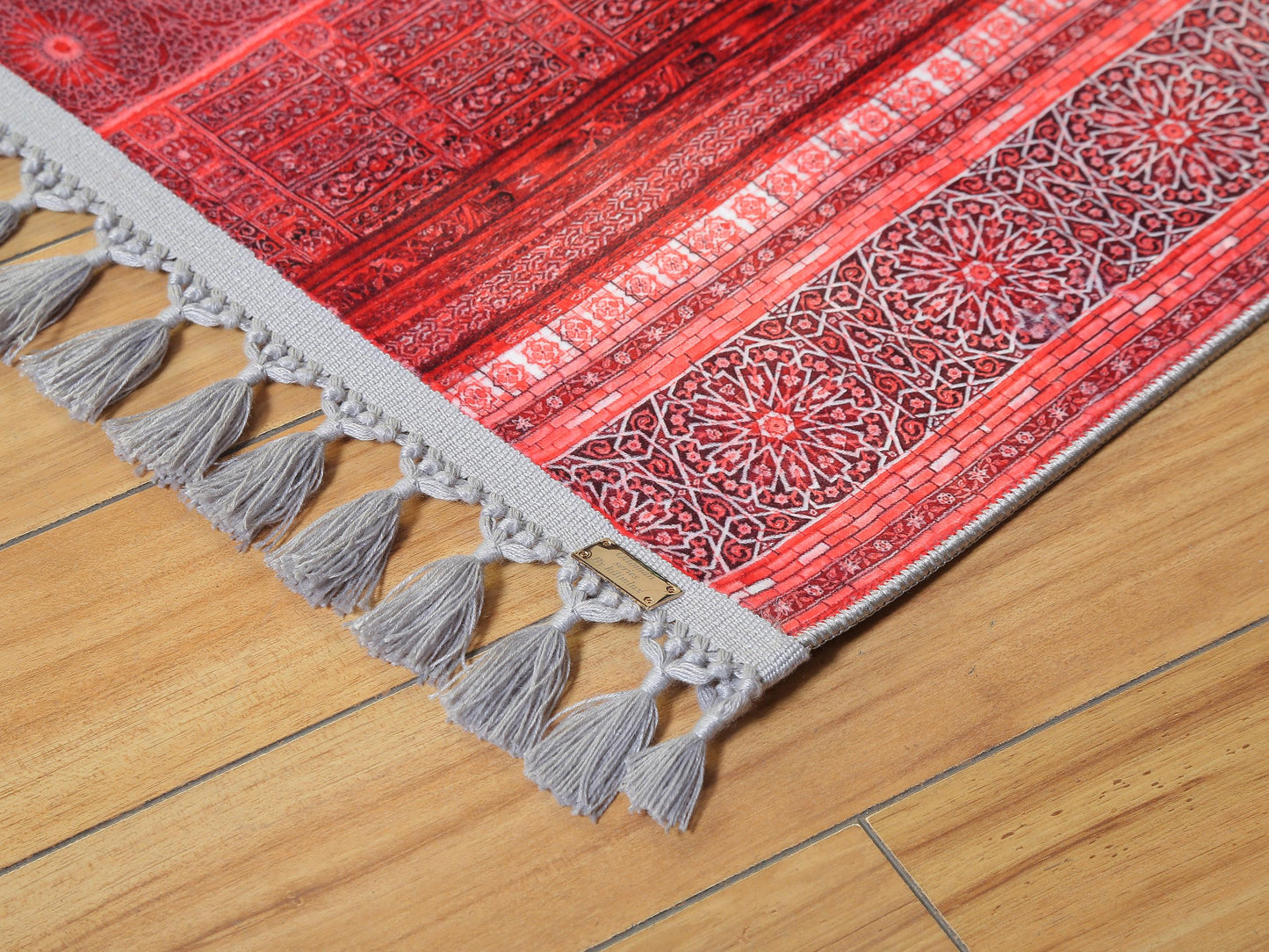 Turkish Prayer Rug, Ottoman Design, Soft Muslim Prayer Mat