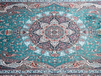 Turkish Prayer Rug, Traditional Ottoman Design, Muslim Seccade