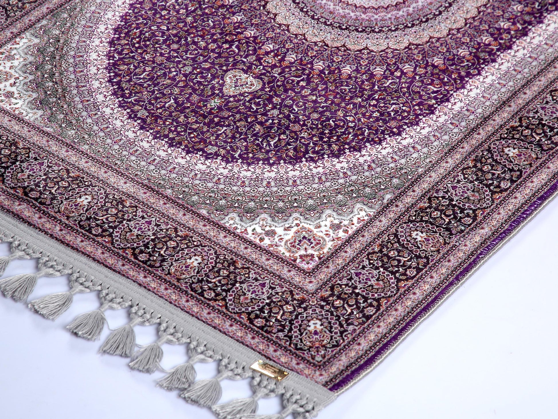 Turkish Prayer Rug, Soft Muslim Prayer Mat, Ottoman Design