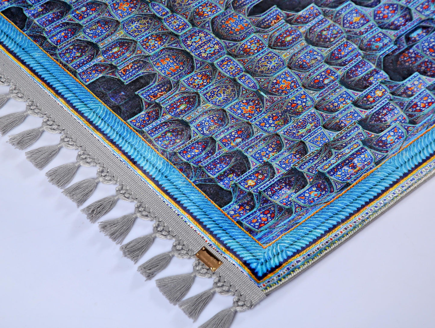 Turkish Prayer Rug, Ottoman Design Muslim Prayer Mat