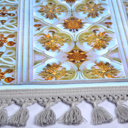 Turkish Prayer Rug, Ottoman Design, Muslim Prayer Mat
