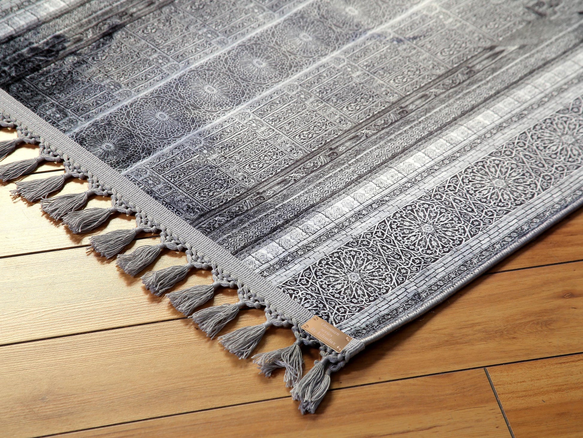 Turkish Prayer Rug, Soft Muslim Prayer Mat, Ottoman Design