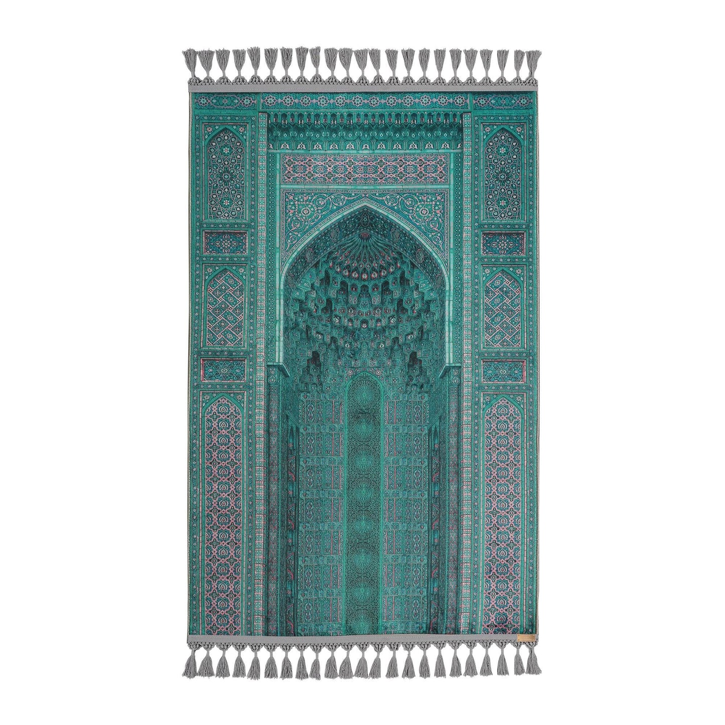Turkish Prayer Rug, Ottoman Design Muslim Prayer Mat