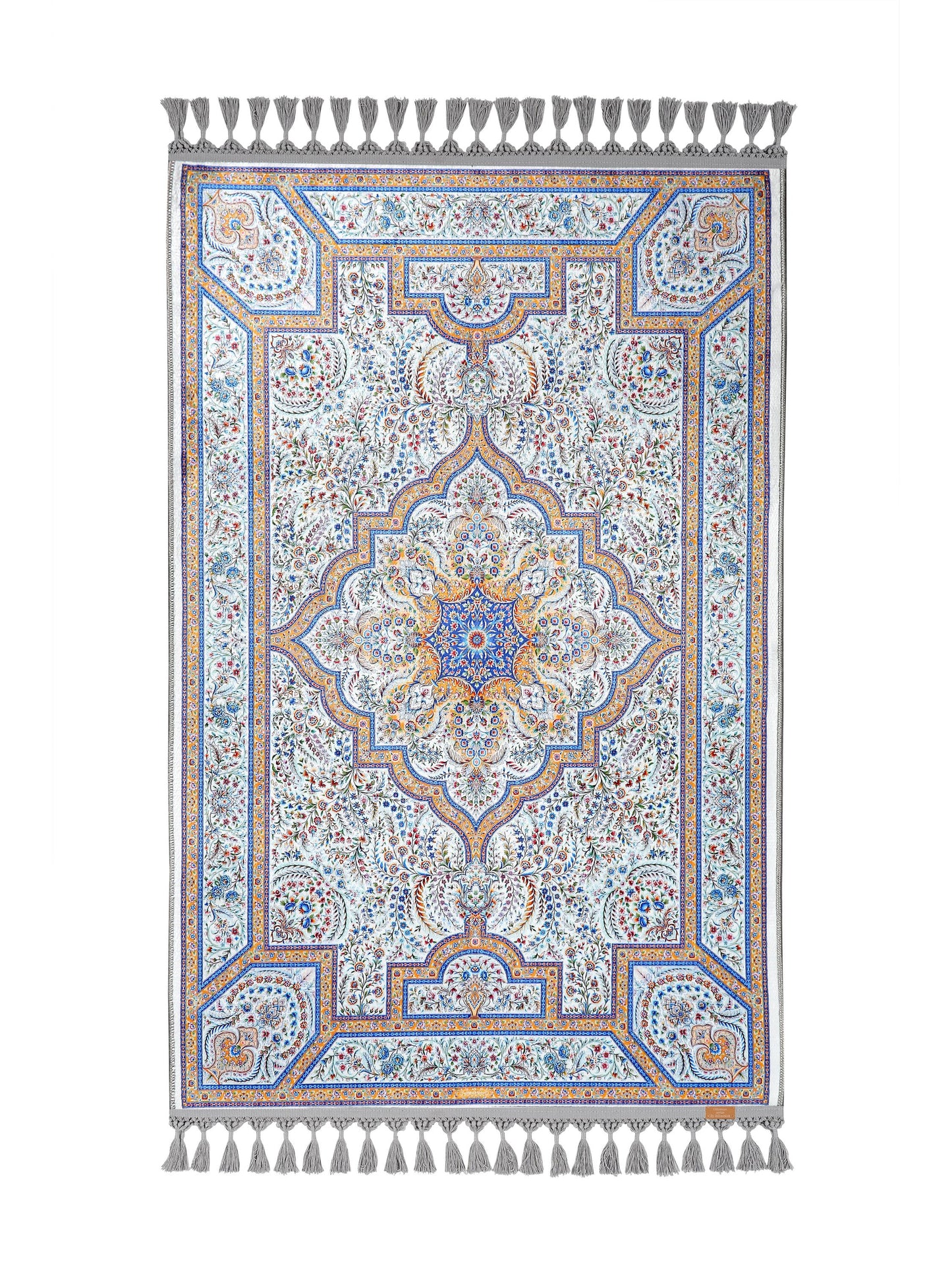 Turkish Prayer Rug, Ottoman Design Seccade, Muslim Prayer Mat