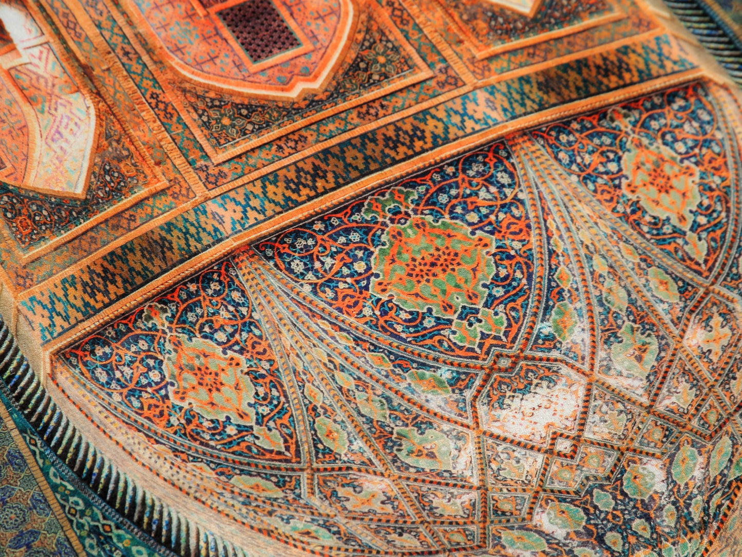 Turkish Prayer Rug, Ottoman Design, Soft Muslim Prayer Mat