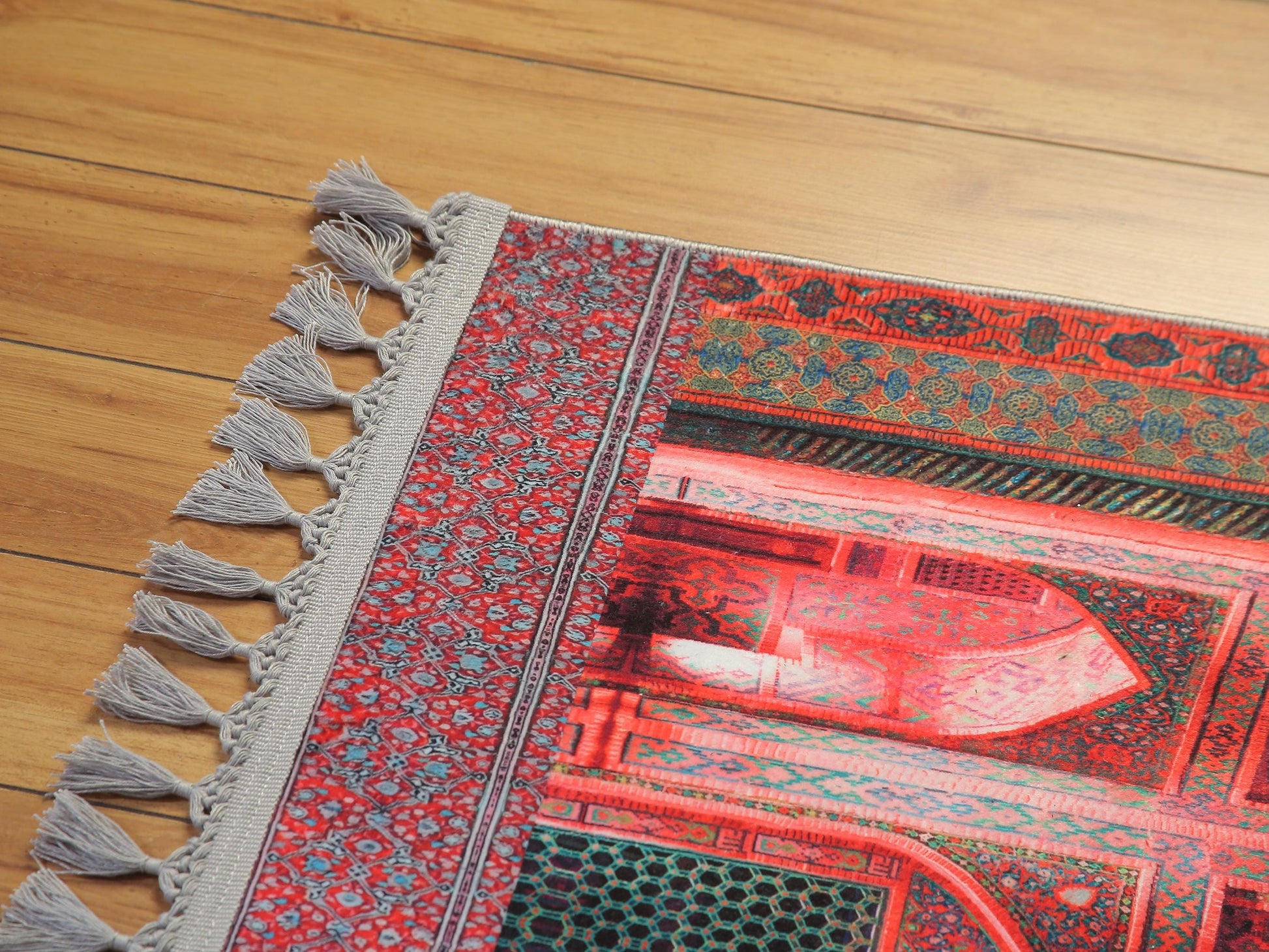 Prayer Carpet, Turkish Prayer Rug – Soft Muslim Prayer Mat with Traditional Ottoman Design, prayer rug, seccade, prayer mat, muslim rug