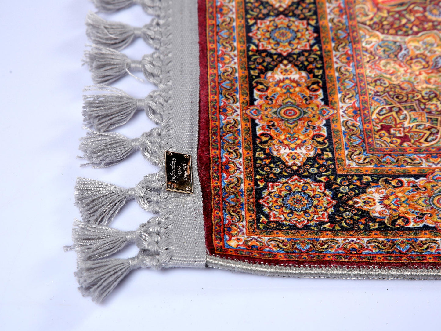 Turkish Prayer Rug, Ottoman Design, Muslim Prayer Mat