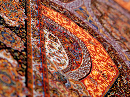 Turkish Prayer Rug, Ottoman Design, Muslim Prayer Mat