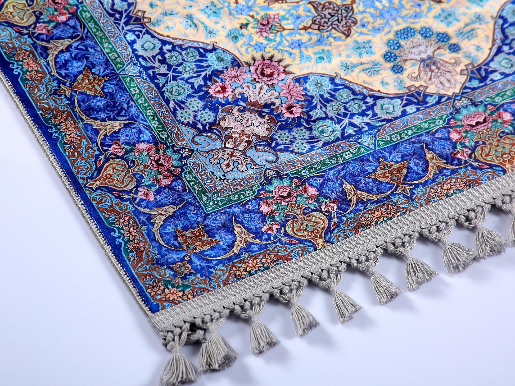 Turkish Prayer Rug, Ottoman Design, Muslim Prayer Mat