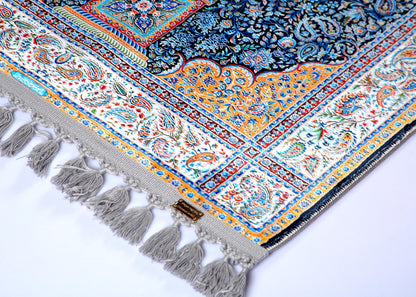 Turkish Prayer Rug, Ottoman Design, Soft Muslim Prayer Mat