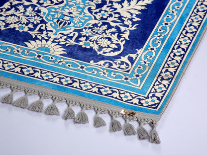 Turkish Prayer Rug, Ottoman Design Muslim Prayer Mat
