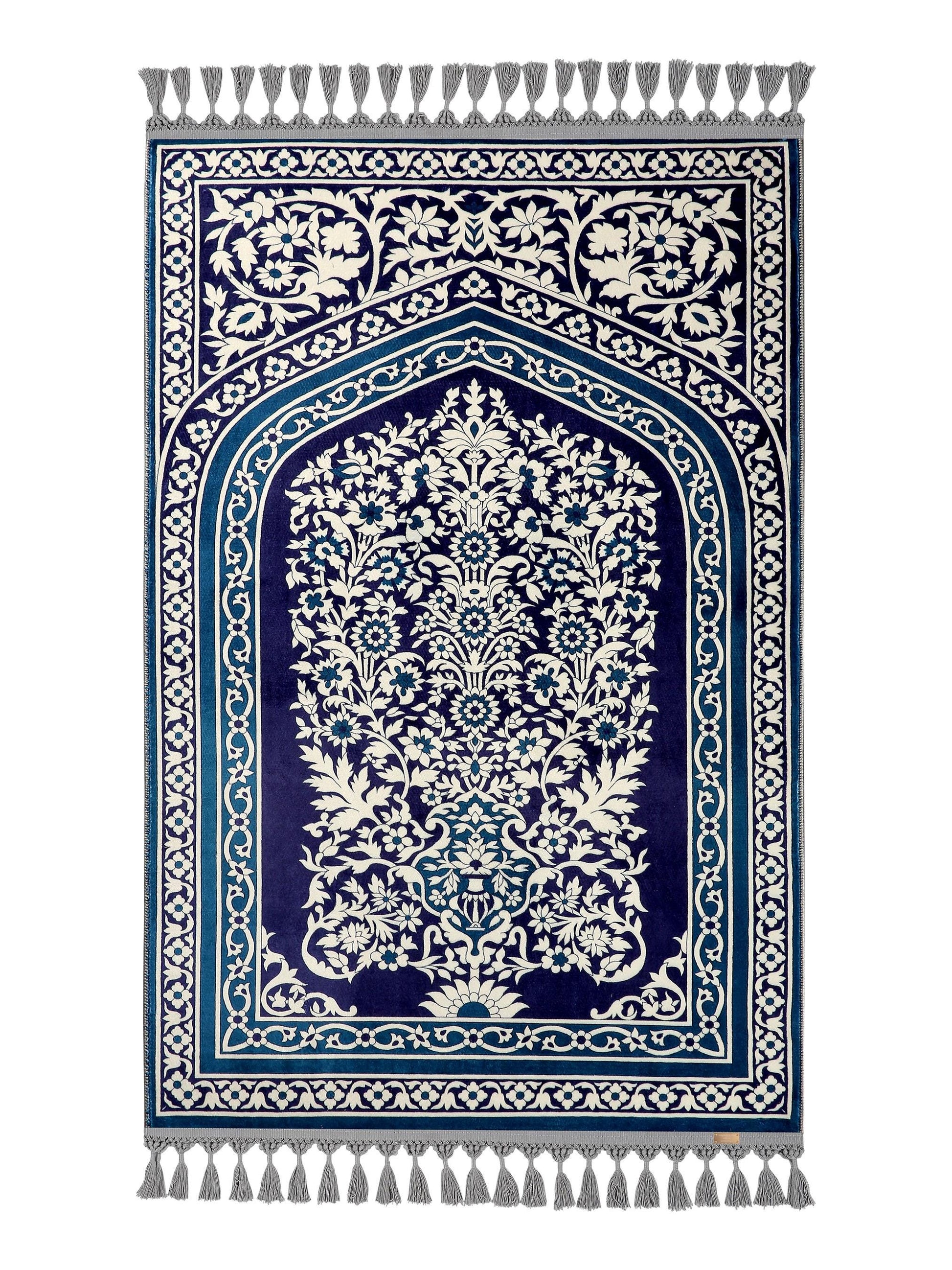 Turkish Prayer Rug, Ottoman Design, Muslim Prayer Mat
