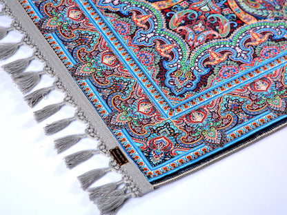 Turkish Prayer Rug, Ottoman Design, Soft Muslim Prayer Mat