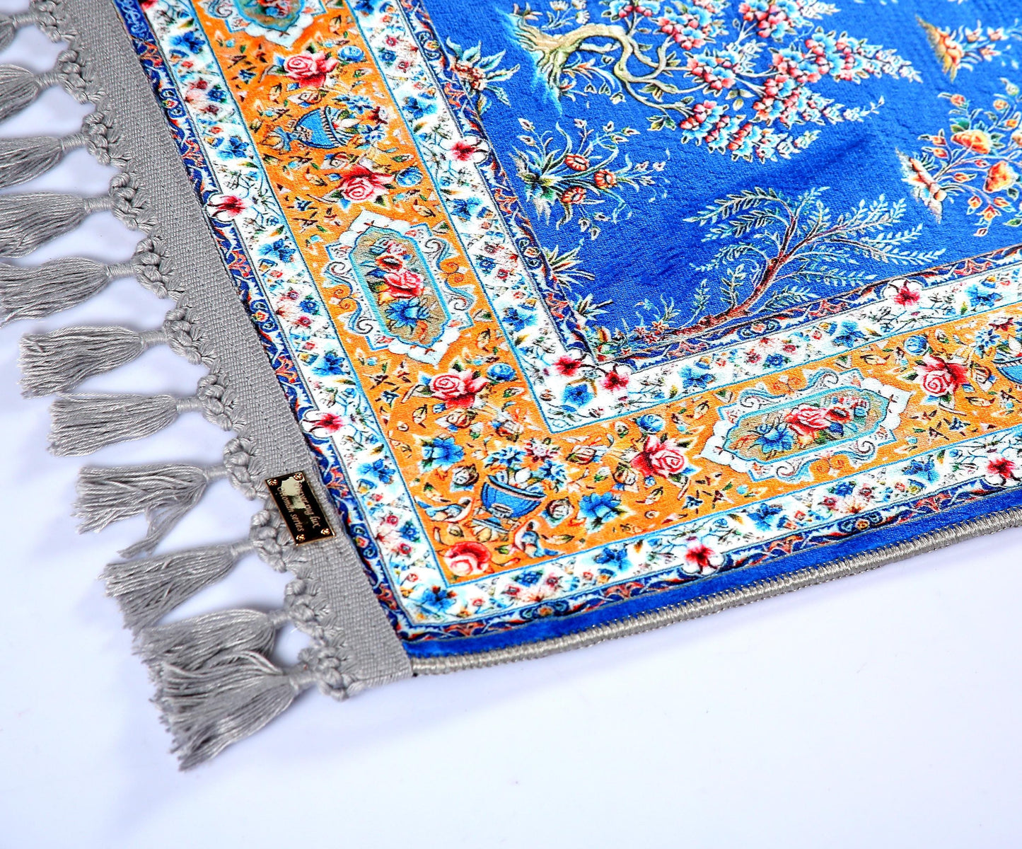 Turkish Prayer Rug, Ottoman Design, Soft Muslim Prayer Mat