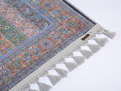 Turkish Prayer Rug, Ottoman Design, Muslim Prayer Mat