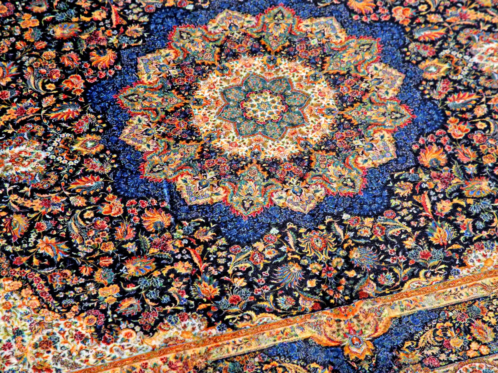 Turkish Prayer Rug, Traditional Ottoman Design, Soft Muslim Prayer Mat