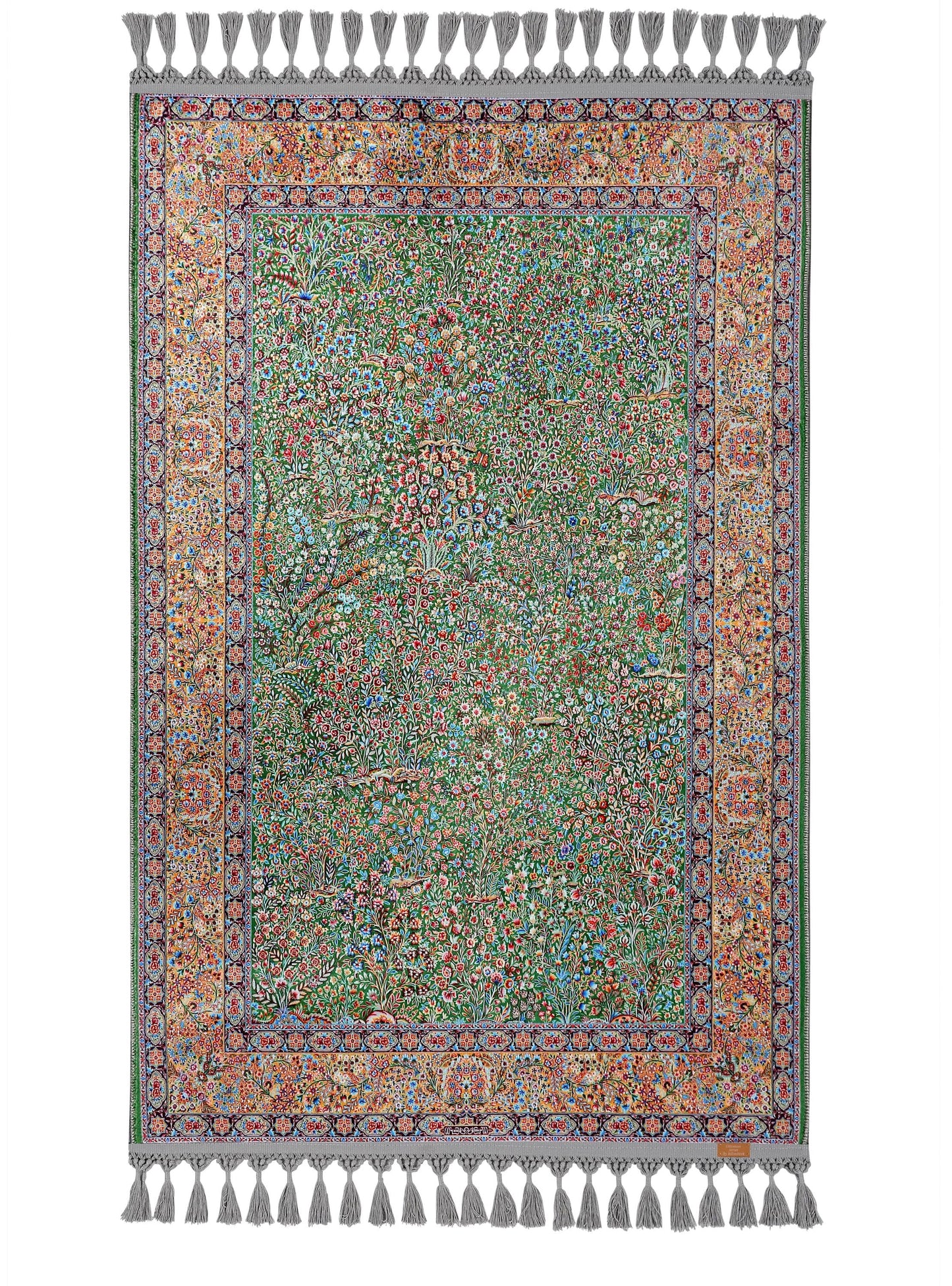 Turkish Prayer Rug, Ottoman Design Muslim Prayer Mat