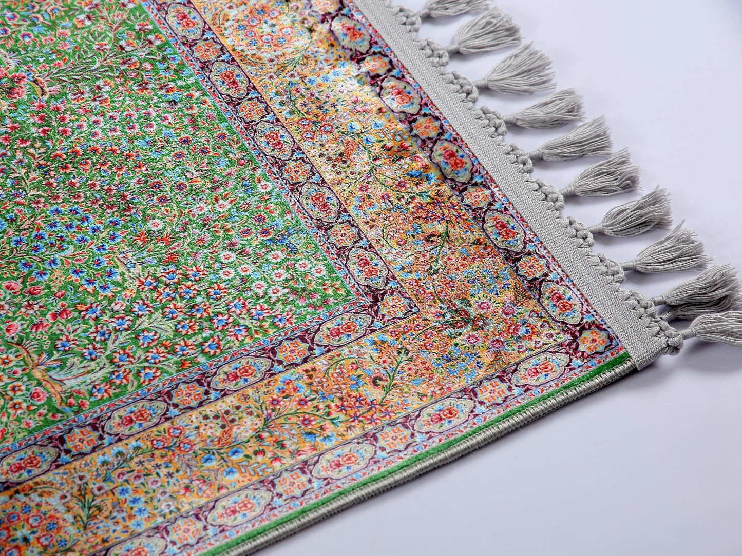 Turkish Prayer Rug, Ottoman Design Muslim Prayer Mat
