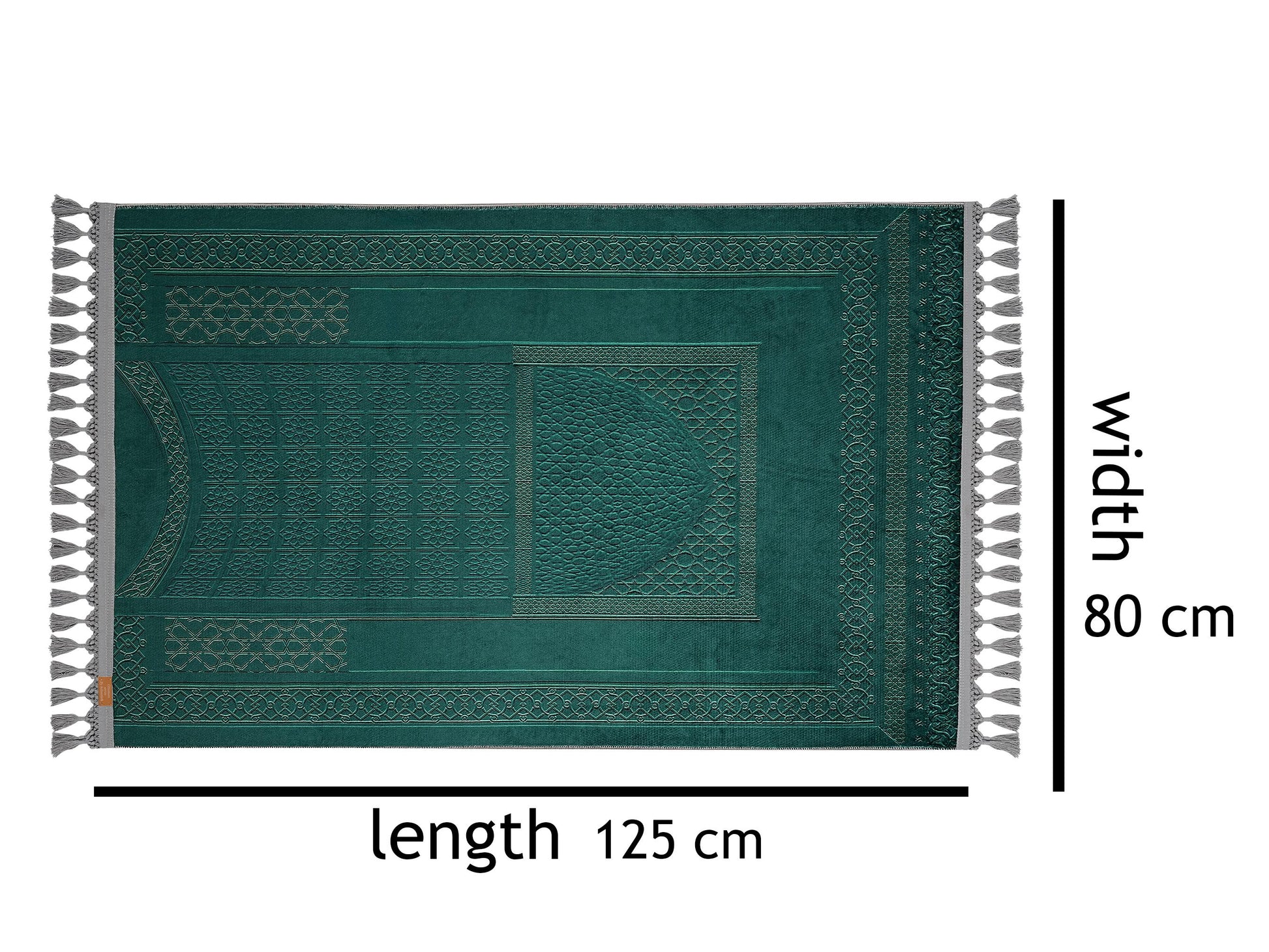 Turkish Prayer Rug, Ottoman Design, Soft Muslim Prayer Mat