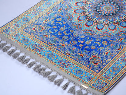 Turkish Prayer Rug, Ottoman Design, Muslim Prayer Mat