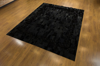 8'x10' Faux Leather Rug: Luxurious Design for Bedroom, Nursery, Living Room, or Dining Area