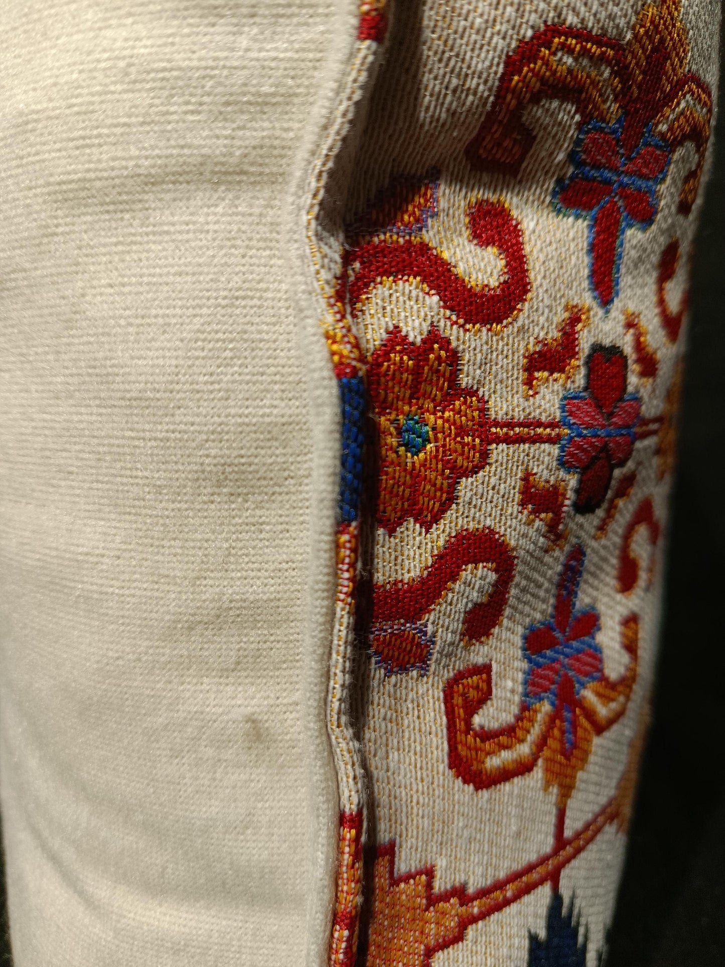 Anatolian Kilim Cushion Cover: Gobelin Tapestry Pillow, Turkish Tribal Decor