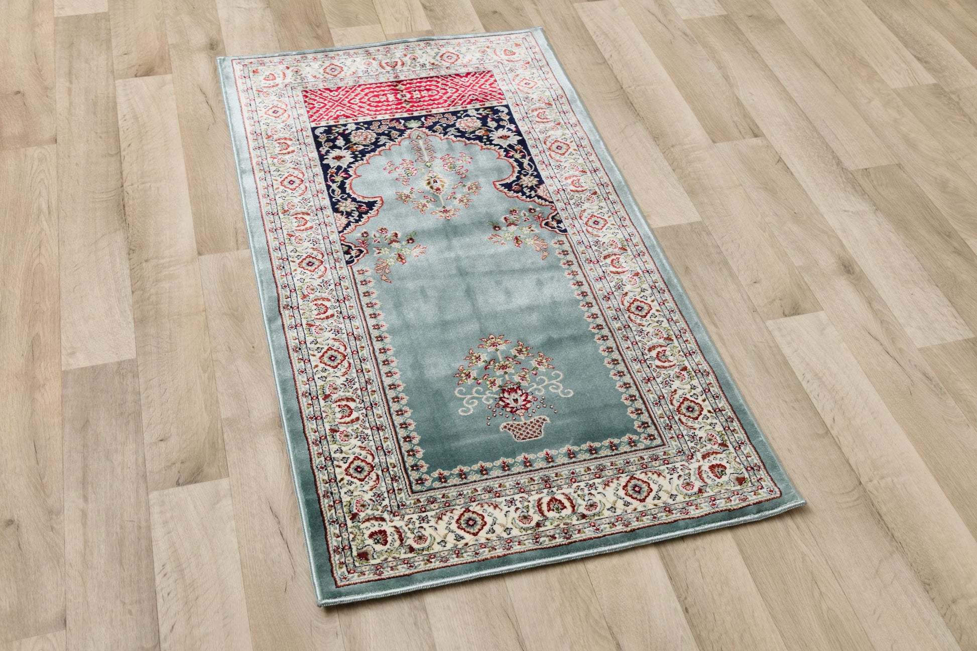 Turkish Prayer Rug: Soft Lightweight Seccade (70x125 cm)