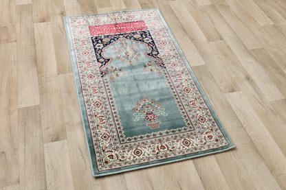 Turkish Prayer Rug: Soft Lightweight Seccade (70x125 cm)