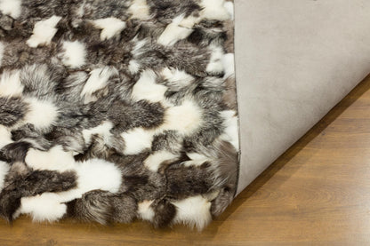 Faux Fur Leather Rug: Custom Designs, Nursery & Bedroom Decor