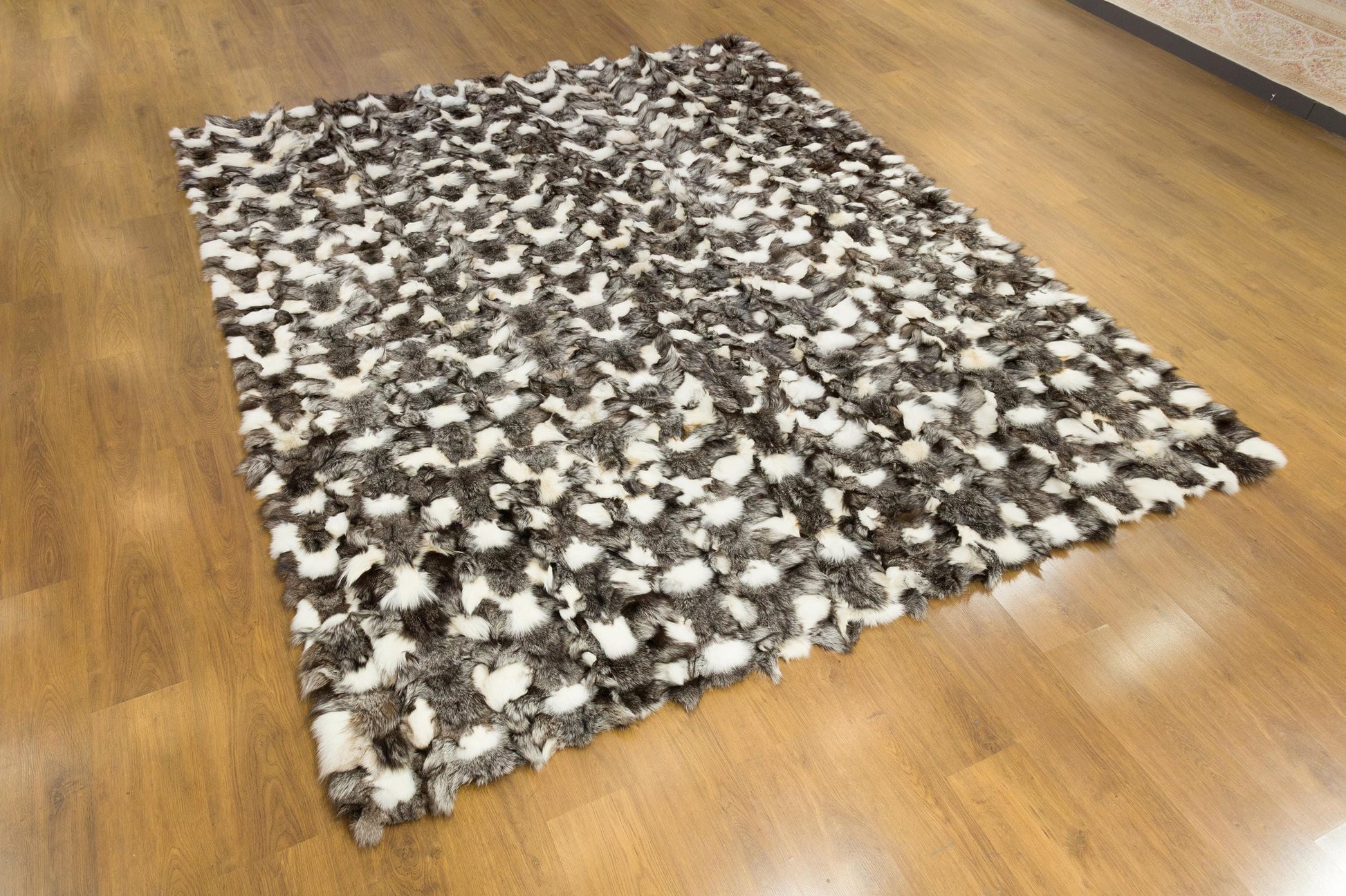 Faux Fur Leather Rug: Custom Designs, Nursery & Bedroom Decor