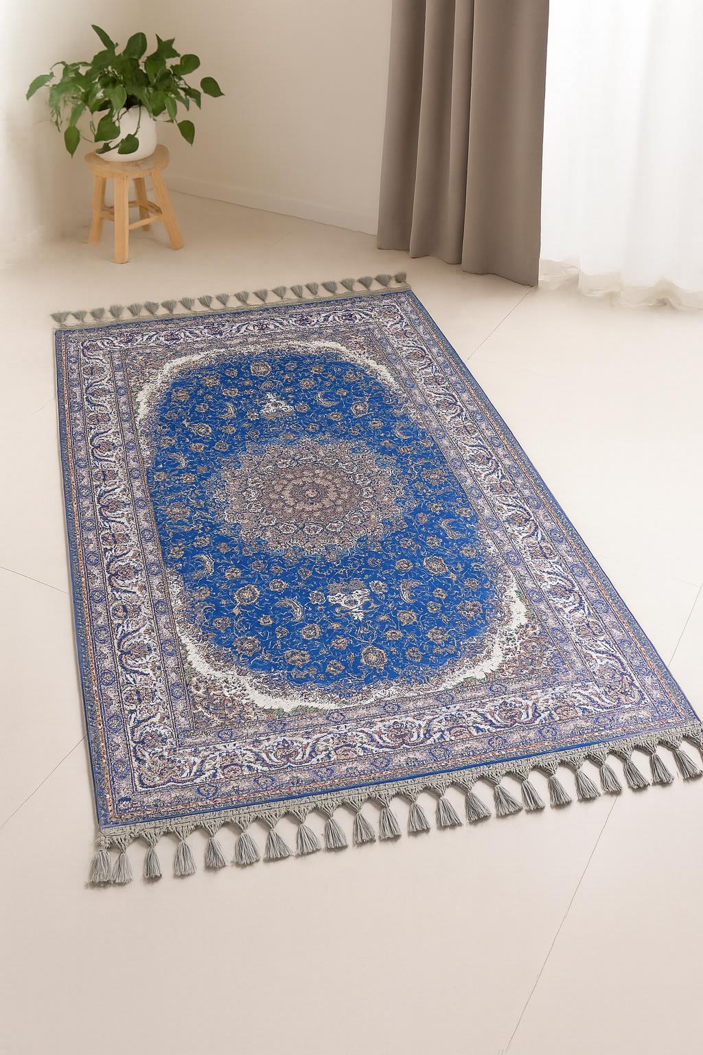 Turkish Prayer Rug, Ottoman Design, Muslim Prayer Mat