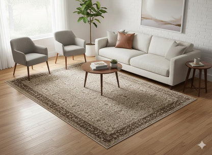5'x8' Vintage Turkish Wool Rug: Anatolian Bohemian Area Rug