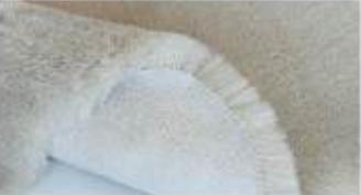 Artificial Beige Rabbit Fur Rug: Soft Beige Fluffy Carpet