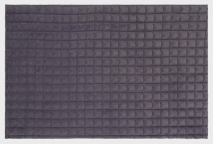Gray Soft Fur Rug: Soft Washable Plush Carpet