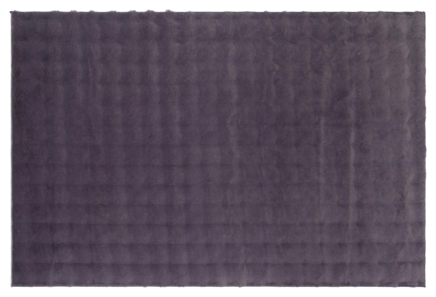 Gray Soft Fur Rug: Soft Washable Plush Carpet