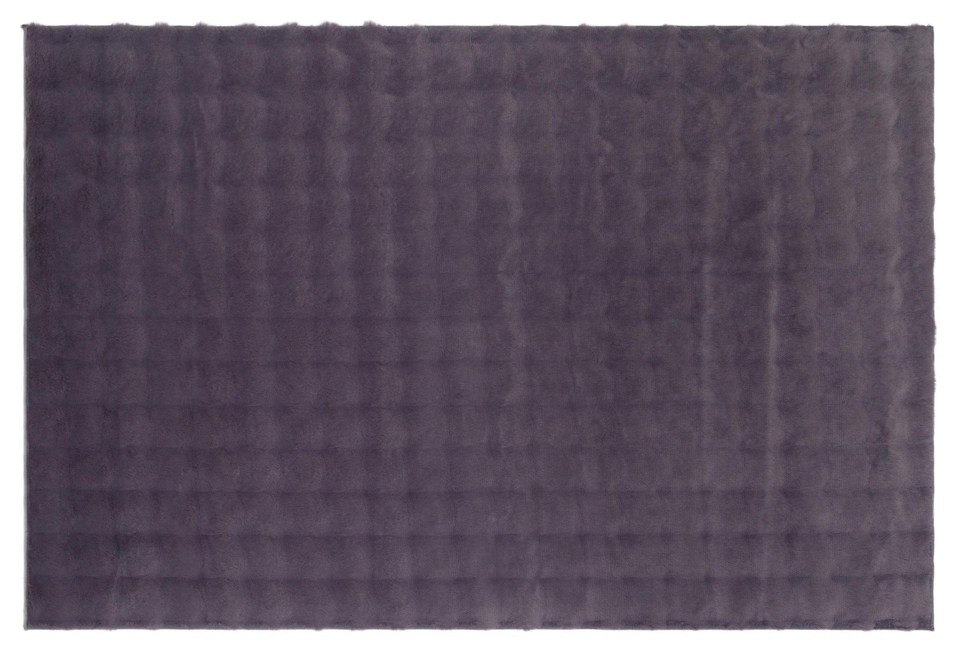 Gray Soft Fur Rug: Soft Washable Plush Carpet