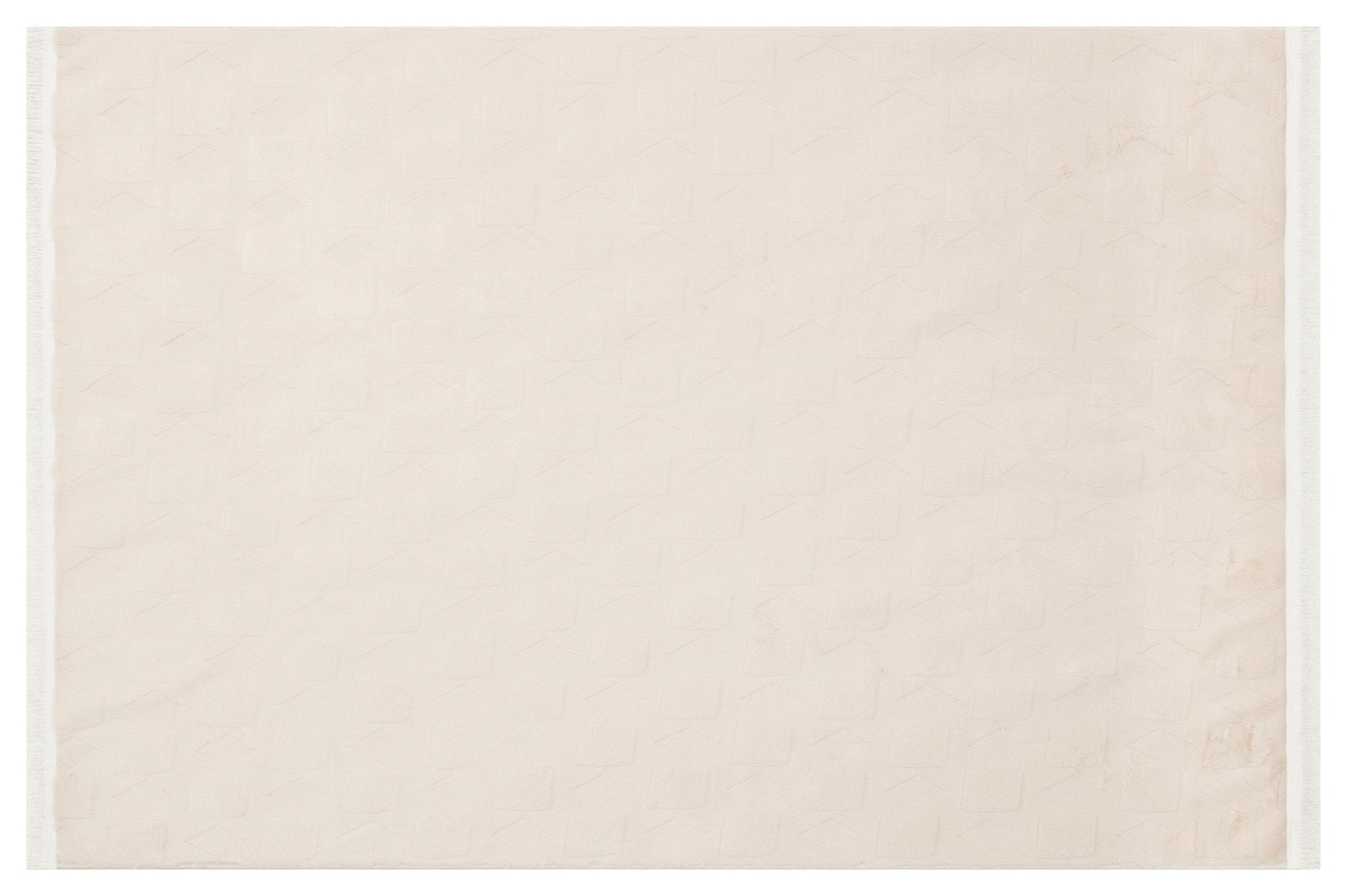 Beige Soft Fur Rug: Soft Washable Plush Carpet