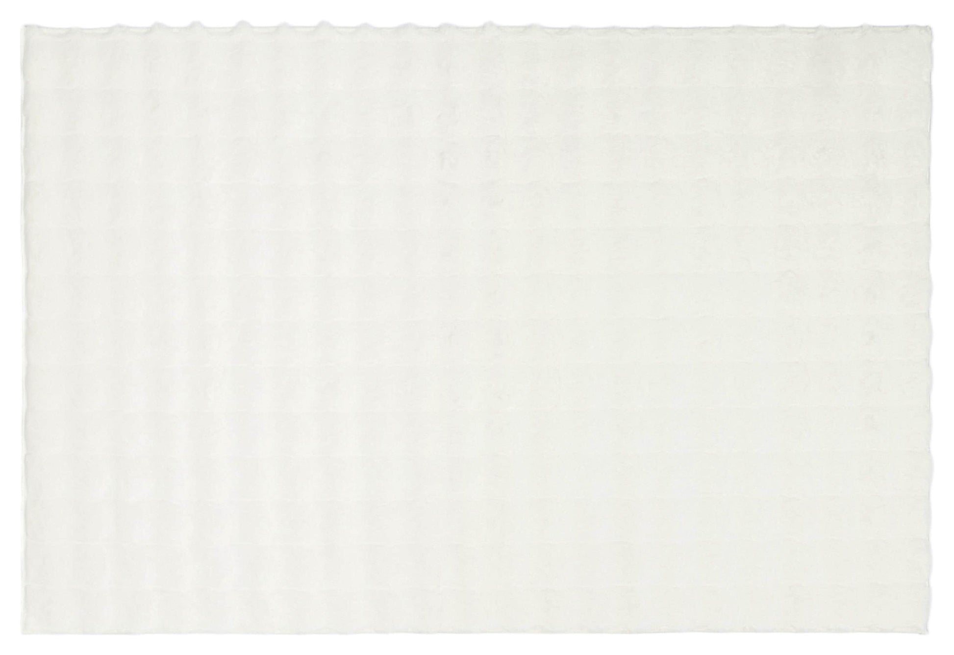 Cream Soft Fur Rug: Soft Washable Plush Carpet
