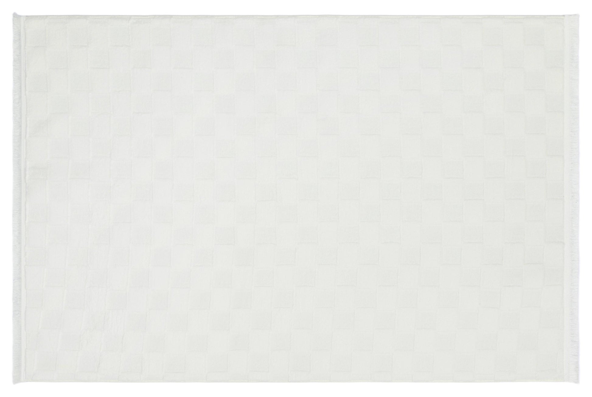 Cream Soft Fur Rug: Soft Washable Plush Carpet
