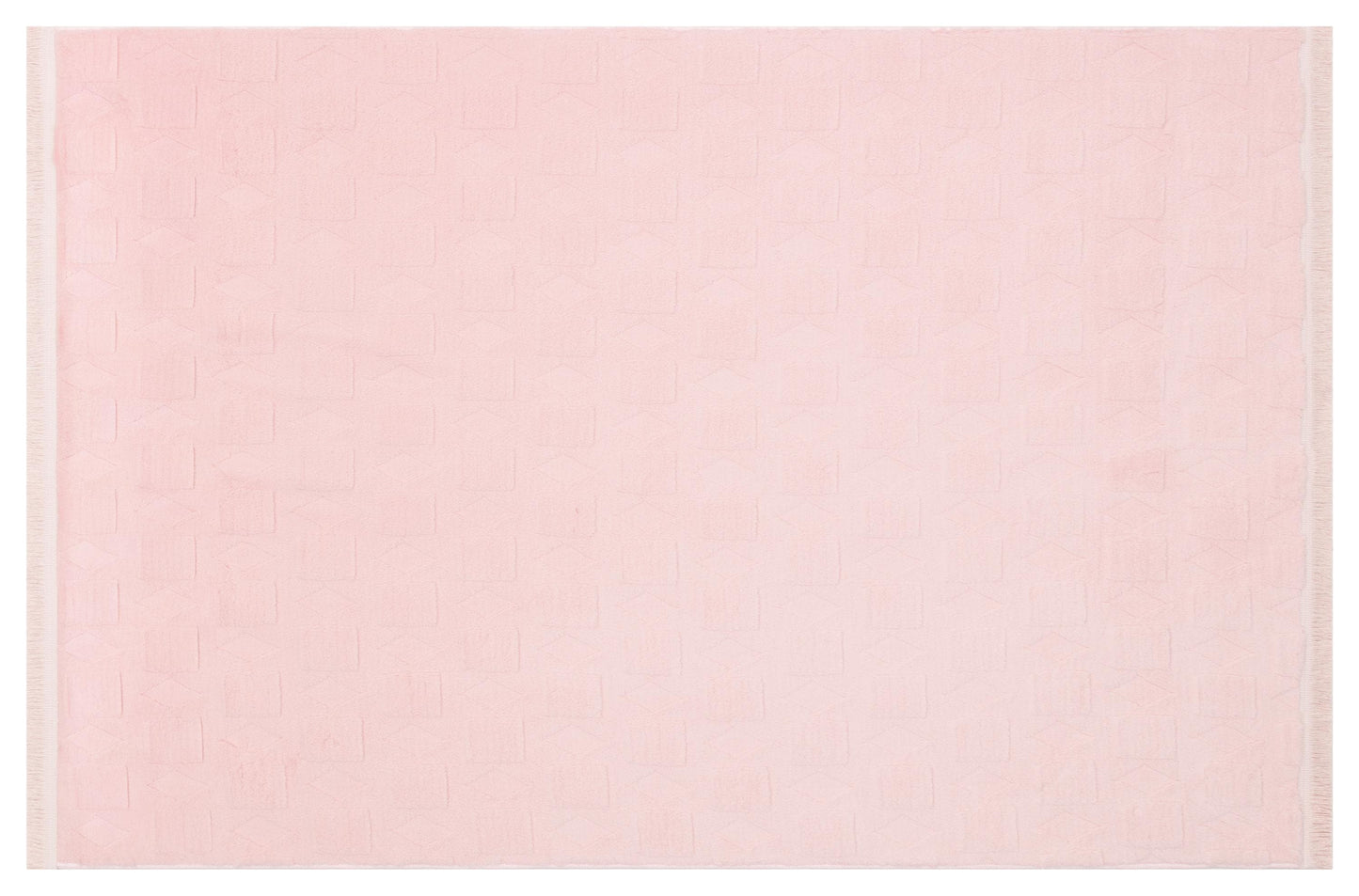 Pink Soft Fur Rug: Soft Washable Plush Carpet