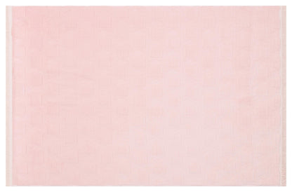 Pink Soft Fur Rug: Soft Washable Plush Carpet