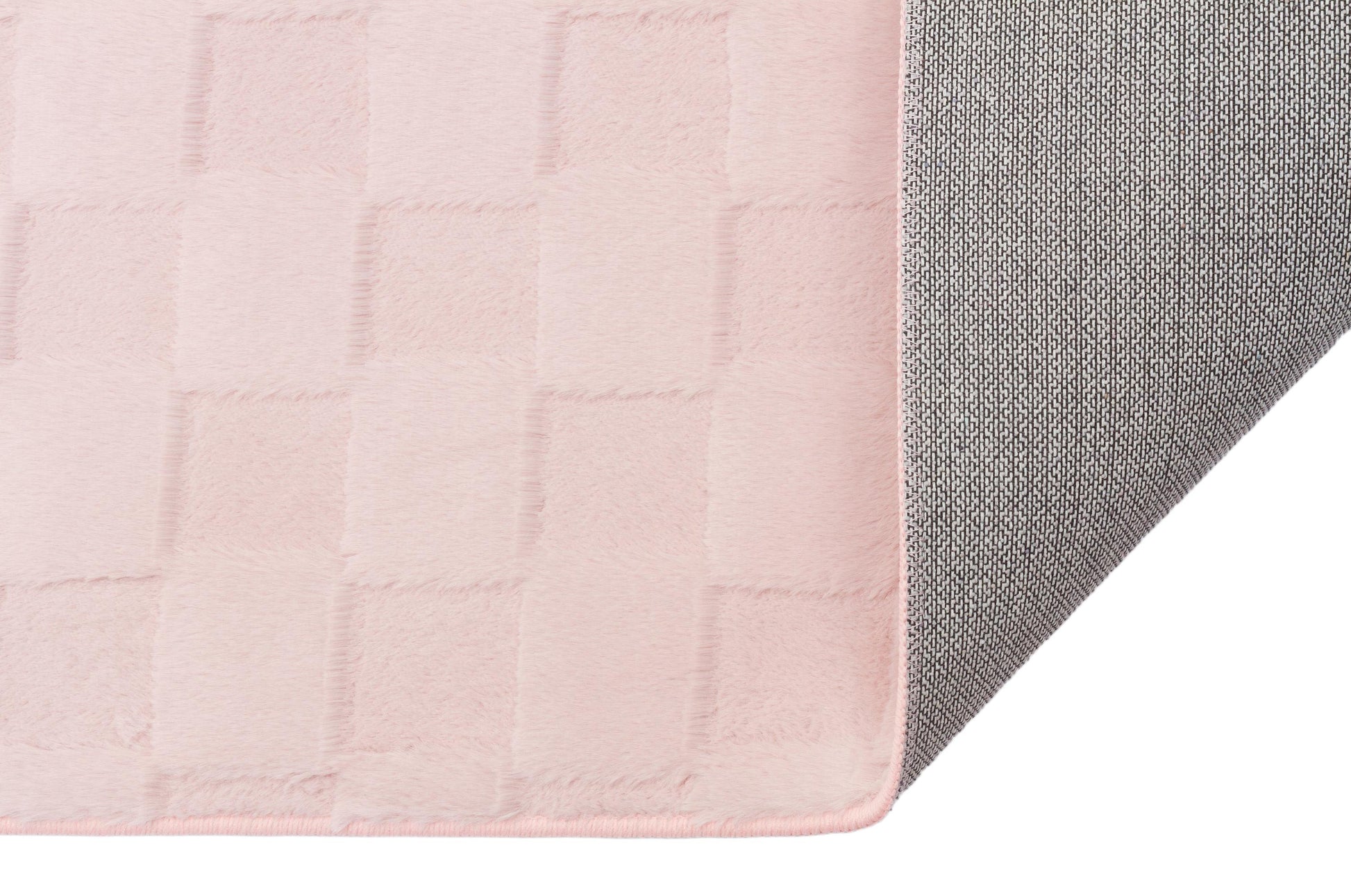 Silver Soft Fur Rug: Soft Washable Plush Carpet