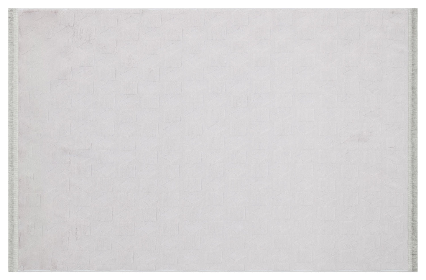 Silver Soft Fur Rug: Soft Washable Plush Carpet