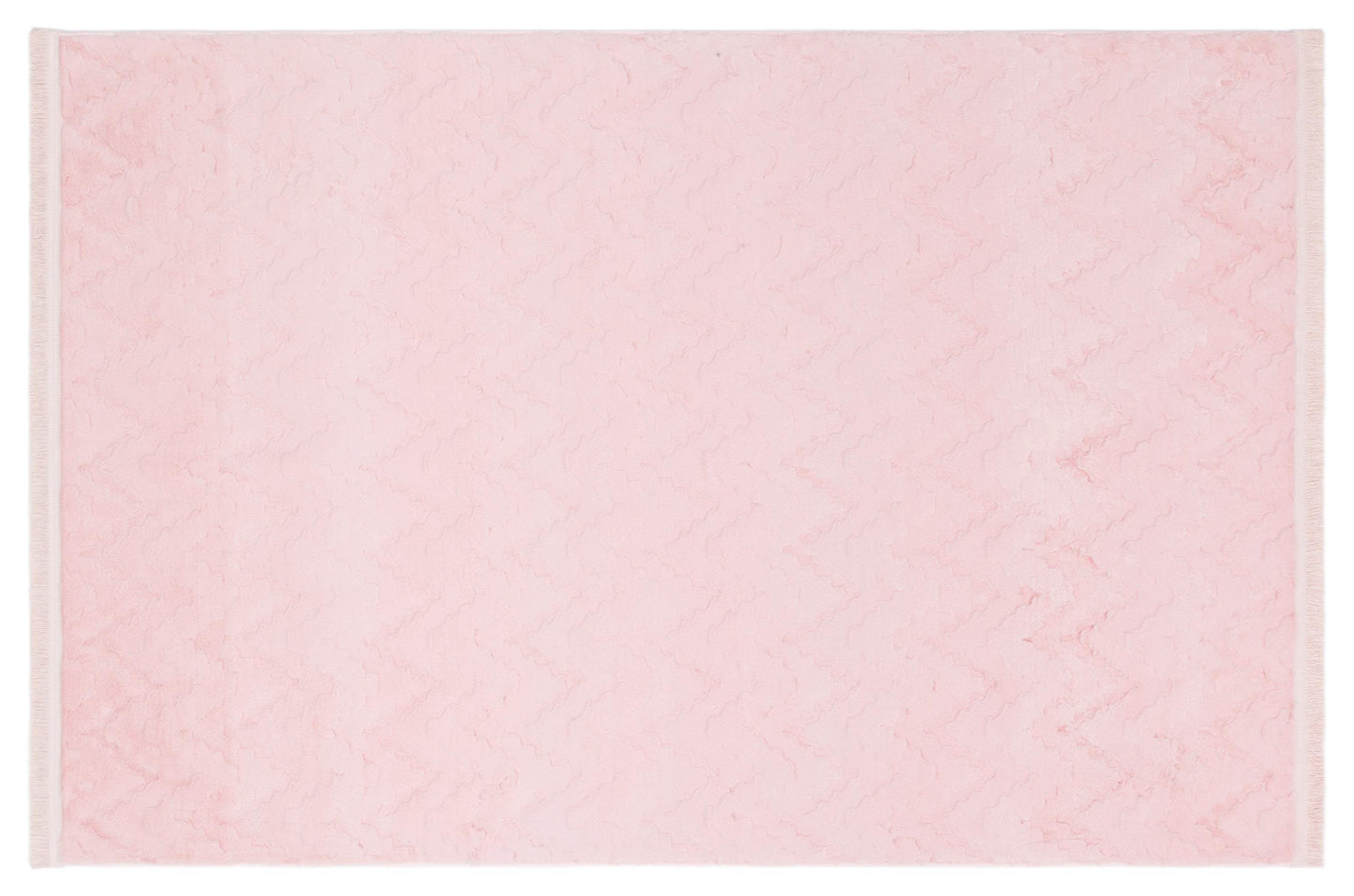Pink Soft Fur Rug: Soft Washable Plush Carpet