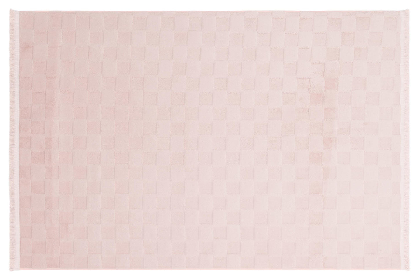 Silver Soft Fur Rug: Soft Washable Plush Carpet